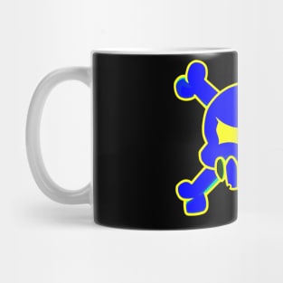 Skully blue Mug